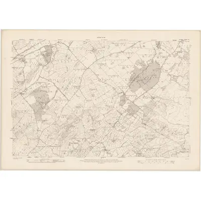 1915 Map of Galway - Sheet 114, 1921 Print