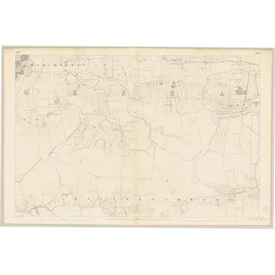 1838 Map of Galway - Sheet 115, 1841 Print
