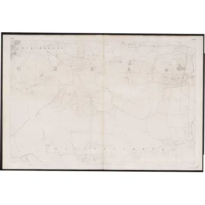 1838 Map of Galway - Sheet 115, 1863 Print
