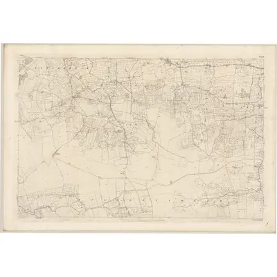 1892 Map of Galway - Sheet 115, 1897 Print