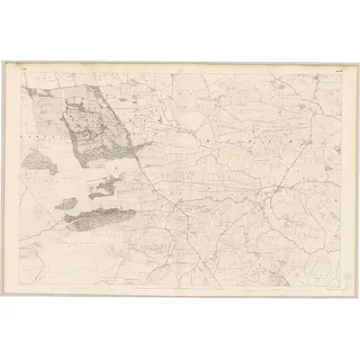 1838 Map of Galway - Sheet 116, 1841 Print