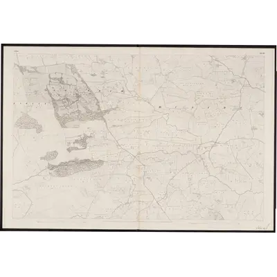 1838 Map of Galway - Sheet 116, 1860 Print