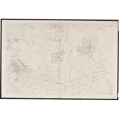 1838 Map of Galway - Sheet 117, 1860 Print