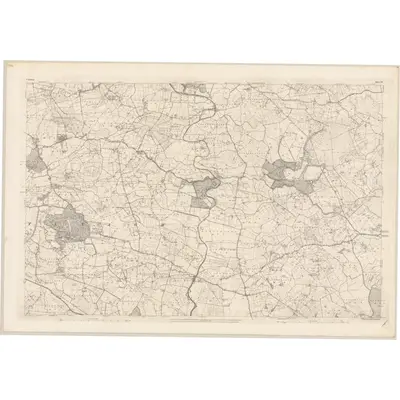 1892 Map of Galway - Sheet 117, 1896 Print