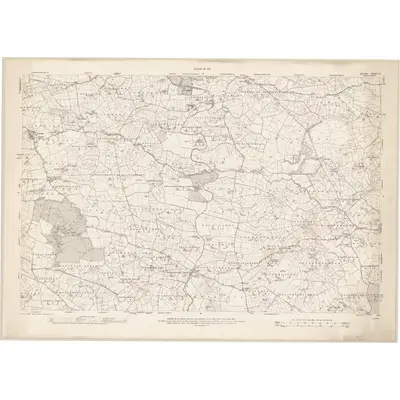1914 Map of Galway - Sheet 117, 1917 Print