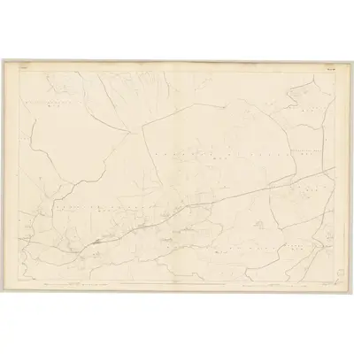 1838 Map of Galway - Sheet 124, 1841 Print