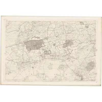 1893 Map of Galway - Sheet 125, 1896 Print