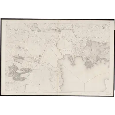 1838 Map of Galway - Sheet 126, 1860 Print