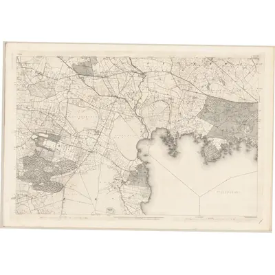 1892 Map of Galway - Sheet 126, 1896 Print