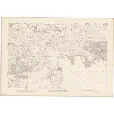 1914 Map of Galway - Sheet 126, 1919 Print