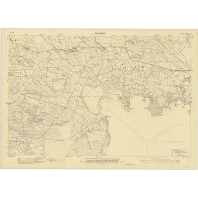 1948 Map of Galway - Sheet 126, 1961 Print