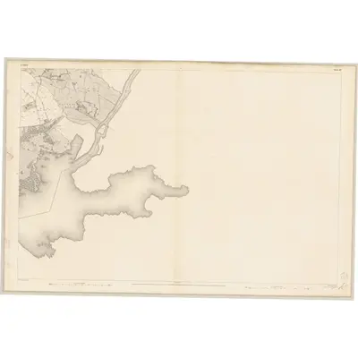 1838 Map of Galway - Sheet 127, 1841 Print