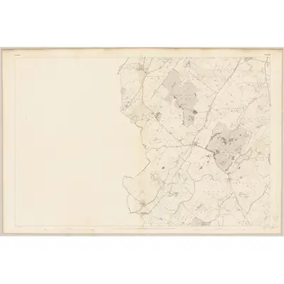 1839 Map of Galway - Sheet 128, 1841 Print