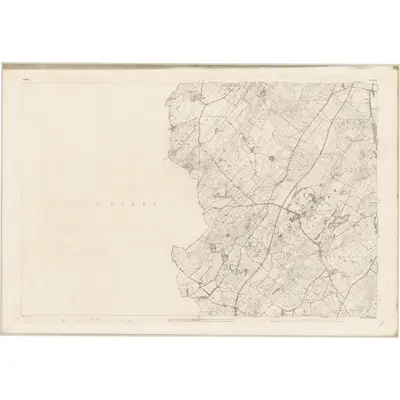 1893 Map of Galway - Sheet 128, 1897 Print
