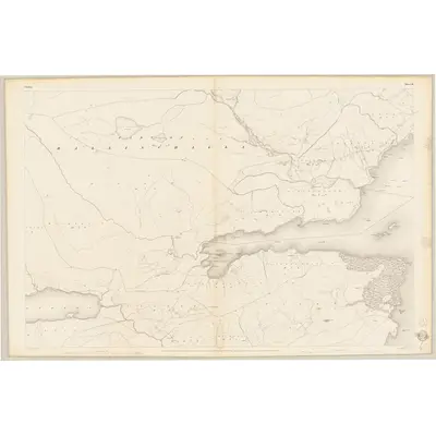 1839 Map of Galway - Sheet 13, 1841 Print