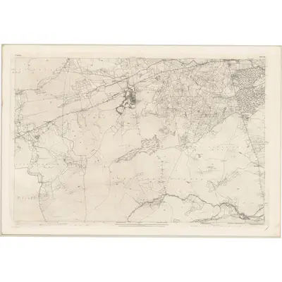 1893 Map of Galway - Sheet 131, 1896 Print