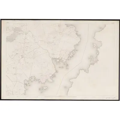 1838 Map of Galway - Sheet 132, 1857 Print