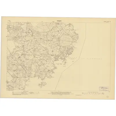1948 Map of Galway - Sheet 132, 1961 Print