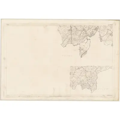1893 Map of Galway - Sheet 133 & 133A, 1897 Print