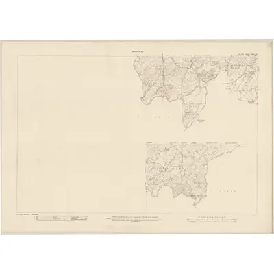 1915 Map of Galway - Sheet 133 & 133A, 1921 Print