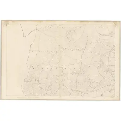 1838 Map of Galway - Sheet 134, 1841 Print