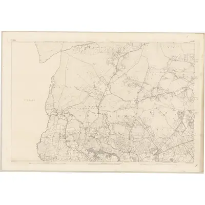 1893 Map of Galway - Sheet 134, 1896 Print