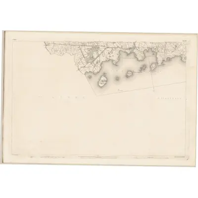 1893 Map of Galway - Sheet 136, 1896 Print