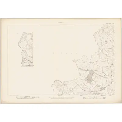 1914 Map of Galway - Sheet 15 & 15A, 1916 Print