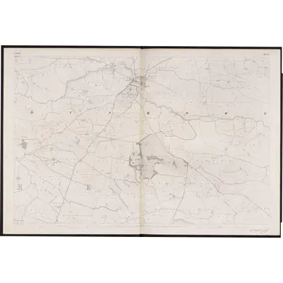 1838 Map of Galway - Sheet 17, 1862 Print