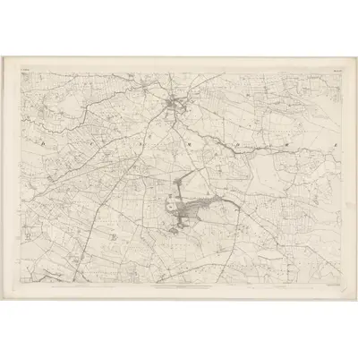 1892 Map of Galway - Sheet 17, 1895 Print