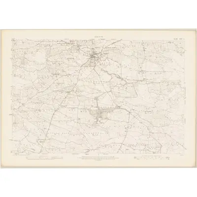 1914 Map of Galway - Sheet 17, 1916 Print