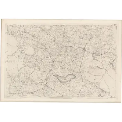 1892 Map of Galway - Sheet 18, 1895 Print