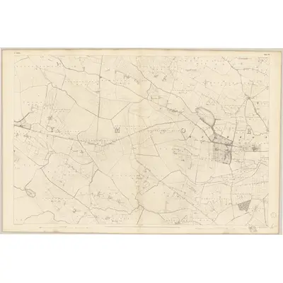 1838 Map of Galway - Sheet 19, 1840 Print