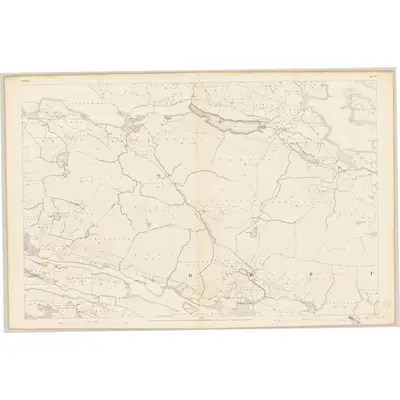 1839 Map of Galway - Sheet 22, 1841 Print