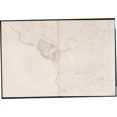1839 Map of Galway - Sheet 22, 1862 Print