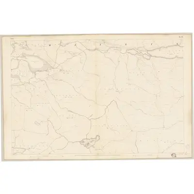 1839 Map of Galway - Sheet 23, 1841 Print