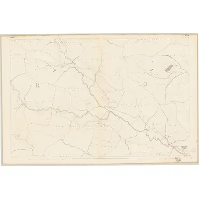 1839 Map of Galway - Sheet 25, 1841 Print