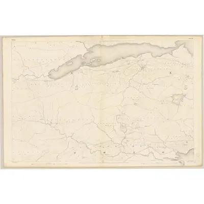 1839 Map of Galway - Sheet 26, 1841 Print
