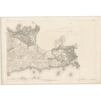 1899 Map of Galway - Sheet 27 & 14, 1900 Print