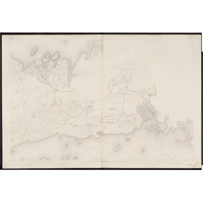 1839 Map of Galway - Sheet 27, 1860 Print