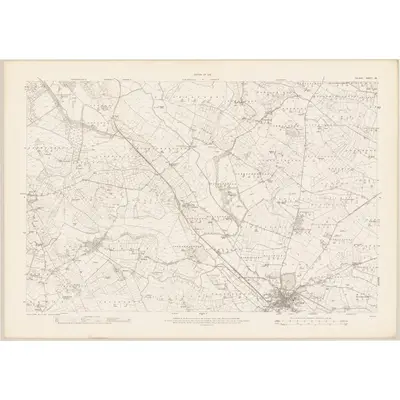 1914 Map of Galway - Sheet 29, 1916 Print