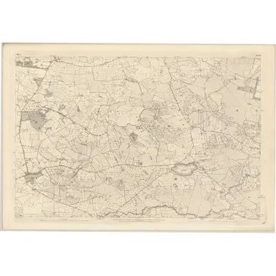 1892 Map of Galway - Sheet 30, 1895 Print