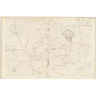 1838 Map of Galway - Sheet 31, 1840 Print