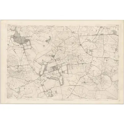 1892 Map of Galway - Sheet 31, 1894 Print