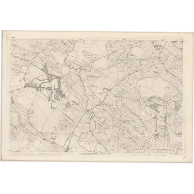 1891 Map of Galway - Sheet 32, 1894 Print
