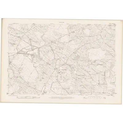 1913 Map of Galway - Sheet 32, 1916 Print