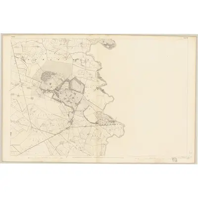 1838 Map of Galway - Sheet 33, 1840 Print