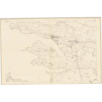 1839 Map of Galway - Sheet 35, 1841 Print