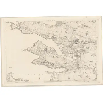 1898 Map of Galway - Sheet 35, 1900 Print