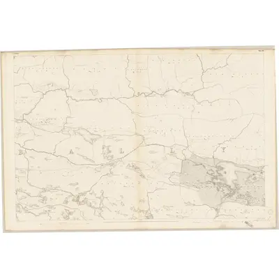 1839 Map of Galway - Sheet 36, 1841 Print
